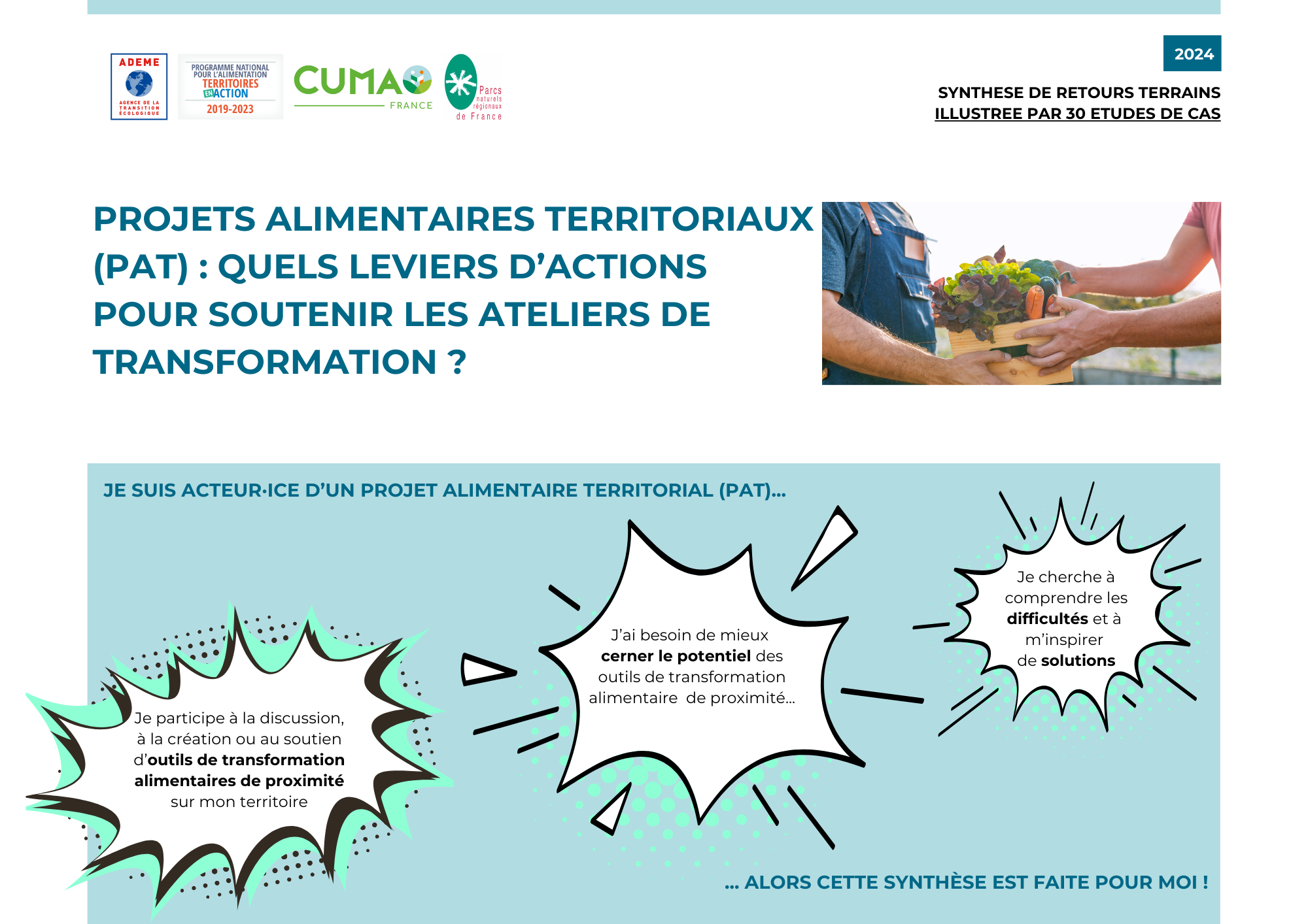 PAT Quels Leviers Dactions Pour Soutenir Les Ateliers De