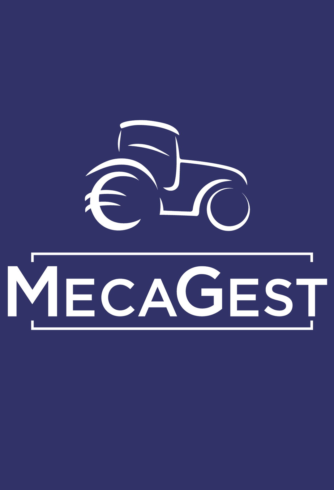 Logo Mecagest bleu