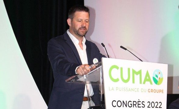 Matthieu Goehry président de la FNCuma Cuma