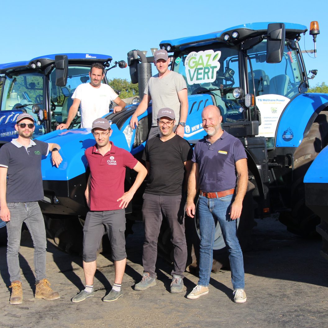 Essai tracteur biométhane