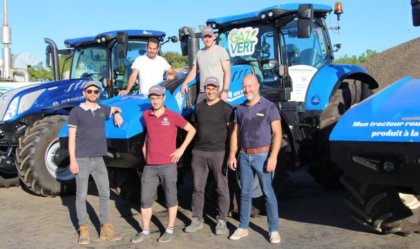 Essai tracteur biométhane